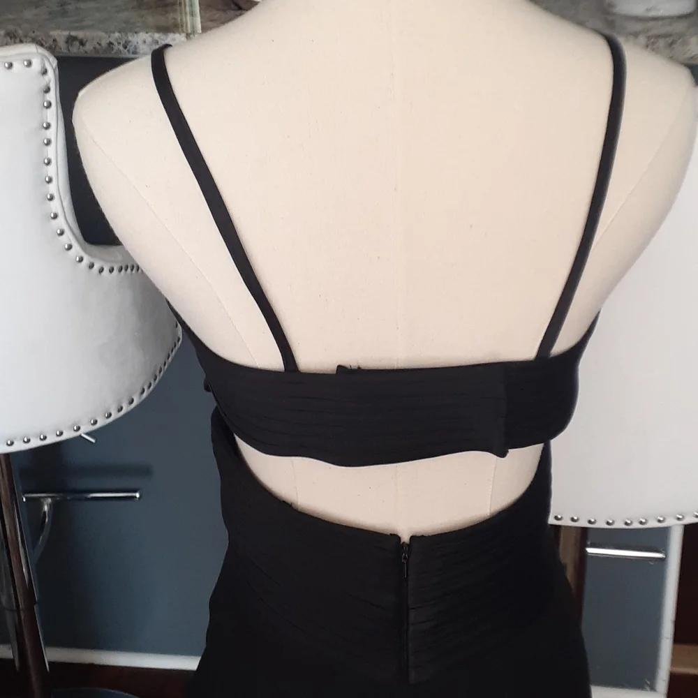 Alta Moda couture black dress size 8 - Picture 7 of 17